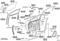 6700108080-PANEL SUB-ASSY, FRONT DOOR, RH