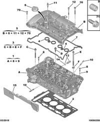 9807293380-CYL/HEAD GASKET C180(W202)
