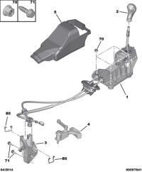 98051987ZD-KNOB ASSY-GEAR SHIFT LEVER
