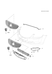 9056276-Mark (2 parts), fr. grille