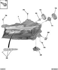 9803276280-Headlamp assy