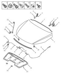 5032007500-LATCH ASSY HOOD