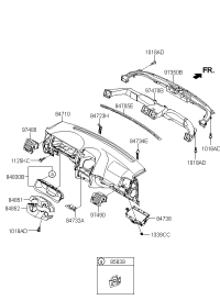848302F050VA-PANEL ASSY