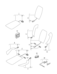 L5KD959772-Control unit, seat heater