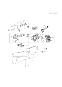 26265303-Ignition & start switch