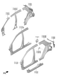 71531K8000-Housing assy-fuel filler