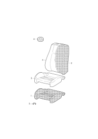 L8WD881805A25D-Back cover (leather) ghost (black)