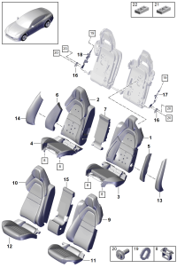 971885313A-Clip cushion