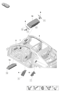 971880741-Module assy-head air bag