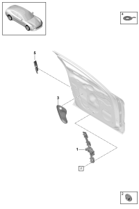 971837401-WINDOW LIFTER PORSCHE LH RR