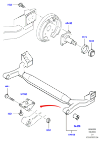 96FB1175AA-Gasket-bearing