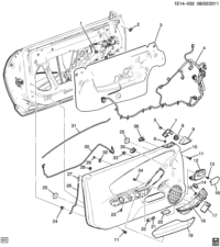 22806290-Switch (black), side door window (for companion connector 19115653)