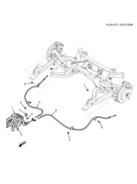 20766699-Lever, parking brake (inc.3)