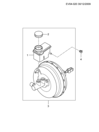96819117-Reservoir, brake master