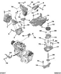 9677321380-ENGINE MOUNTING