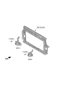 96641Q7000-HORN ASSY,LOW