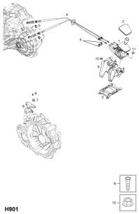96625324-BOLT - LWR ARM