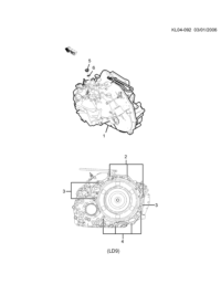 96625003-Plug, oil transmission