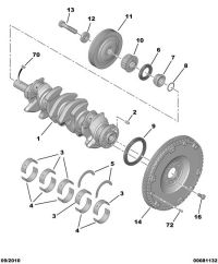 0501N2-CRANKSHAFT ASSY
