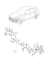 760971095CR-Harness, bumper