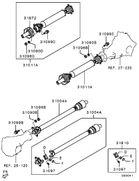 3401A020-SHAFT ASSY,PROPELLER