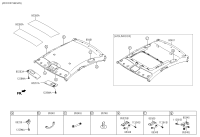 852100U100V2-SUNVISOR ASSY,LH