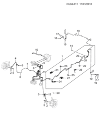 9072940-Tube (r), front brake