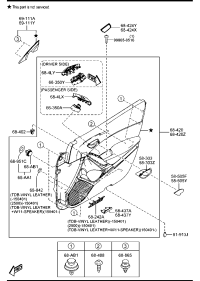 GV9B66350-SWITCH POWERWINDOW