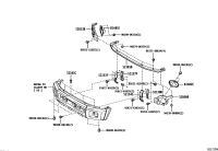 5210160230-PLATE SUB-ASSY, FRONT BUMPER REINFORCEMENT