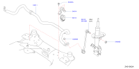 546112GD0A-BAR, STABILIZER, FRONT