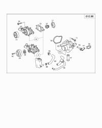 6112000201-WATER PUMP-AUDI A5/A6/A7