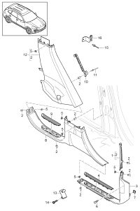 9585557930082V-Plate plastic ti black