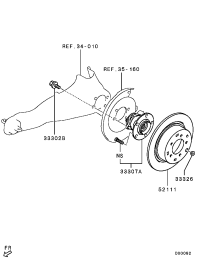 3785A039-HUB ASSY,RR WHEEL
