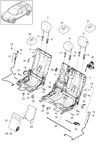 95852237301-Clip cushion