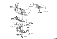 514410D300-COVER, ENGINE UNDER, RH