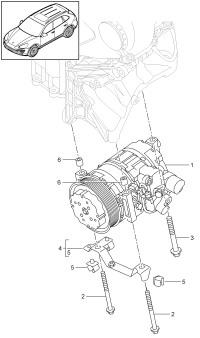 95812601201-COMPRESSOR-AIR CONDITION-W164