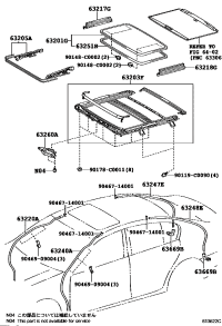 632010N012-GLASS SUB-ASSY, SLIDING ROOF