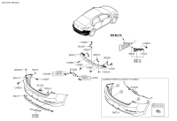86612F9000-COVER-RR BUMPER LWR