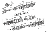 3331835030-PIECE, GEAR SPLINE, NO.5