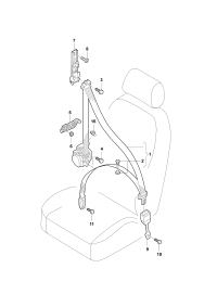 L8RD857781-Guide, seat belt
