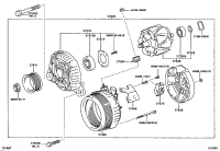 2706028260-ALTERNATOR, 12V 80A 4PK, TOYOTA