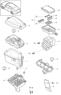 97061044100-Housing assy-lwr center unit