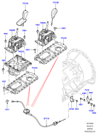 LR019174-Knob-control lever