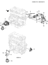 5494195-BRACKET,T/F MOUNTING