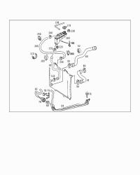 2105013482-RADIATOR HOSE W124/E200/E220