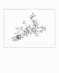 6420980180-GASKET-O/F TO TIMING CASE W272
