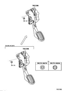 7811060031-SENSOR ASSY, ACCELERATOR PEDAL