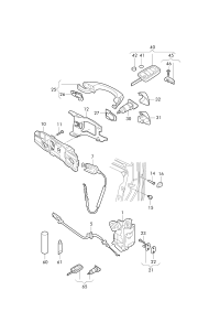 L2GD972295-Cable for vehicles equipped with KESSY (contact-and start## approved device)