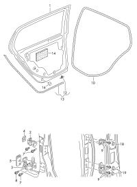 5K6833055K-Fit door: