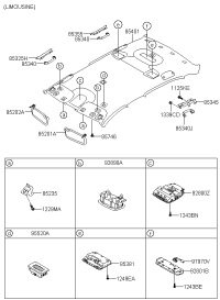 928103N001SH-LAMPASSYO/HEADCONSOLE